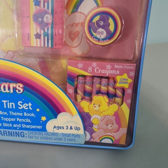 Care Bears Coloring and Activity Set Limited Edition Tin Vintage - Picture 3 of 5